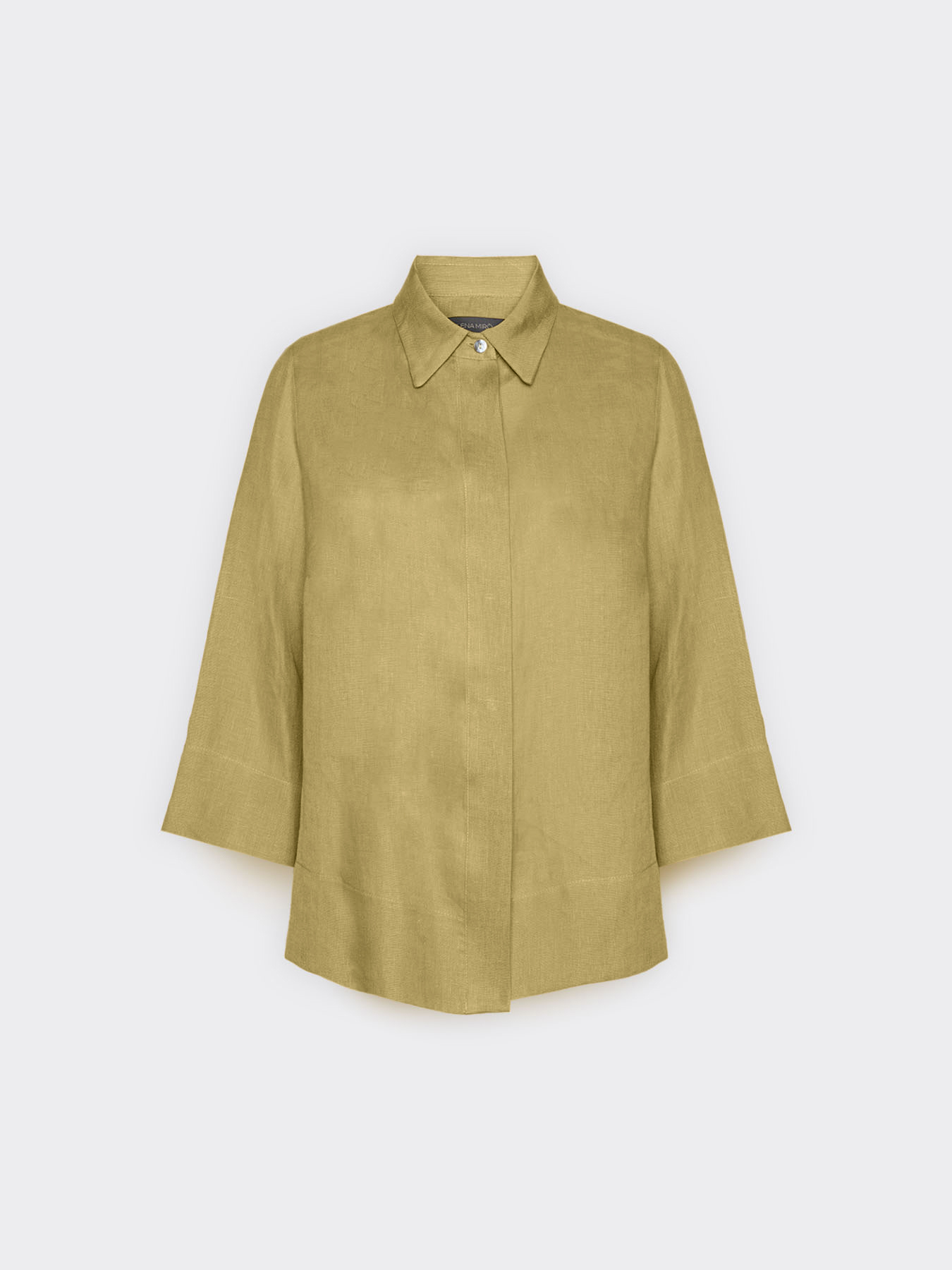 Boxy-Hemd aus Leinen image number 4
