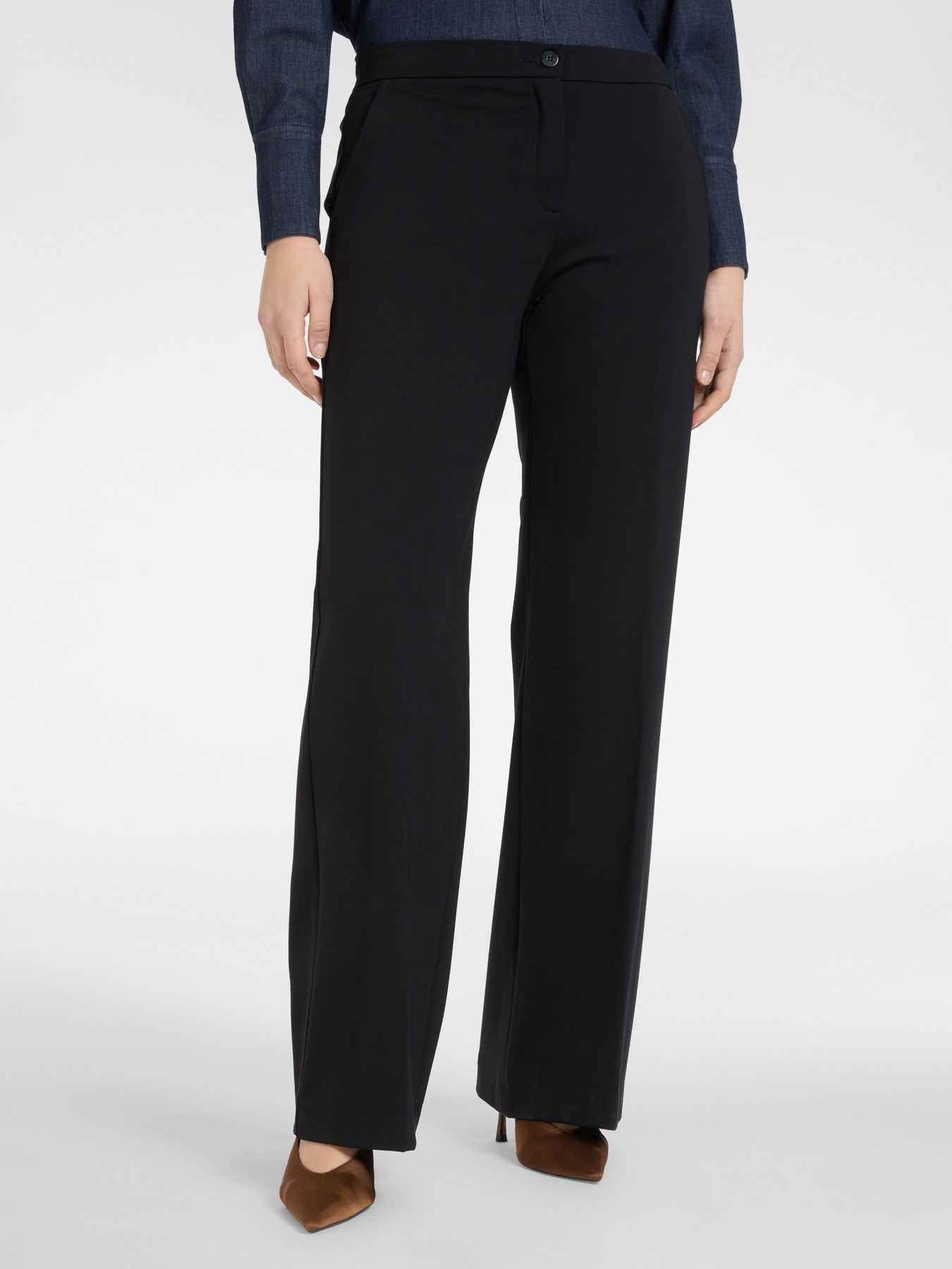 Pantaloni maschili in punto Milano image number 3