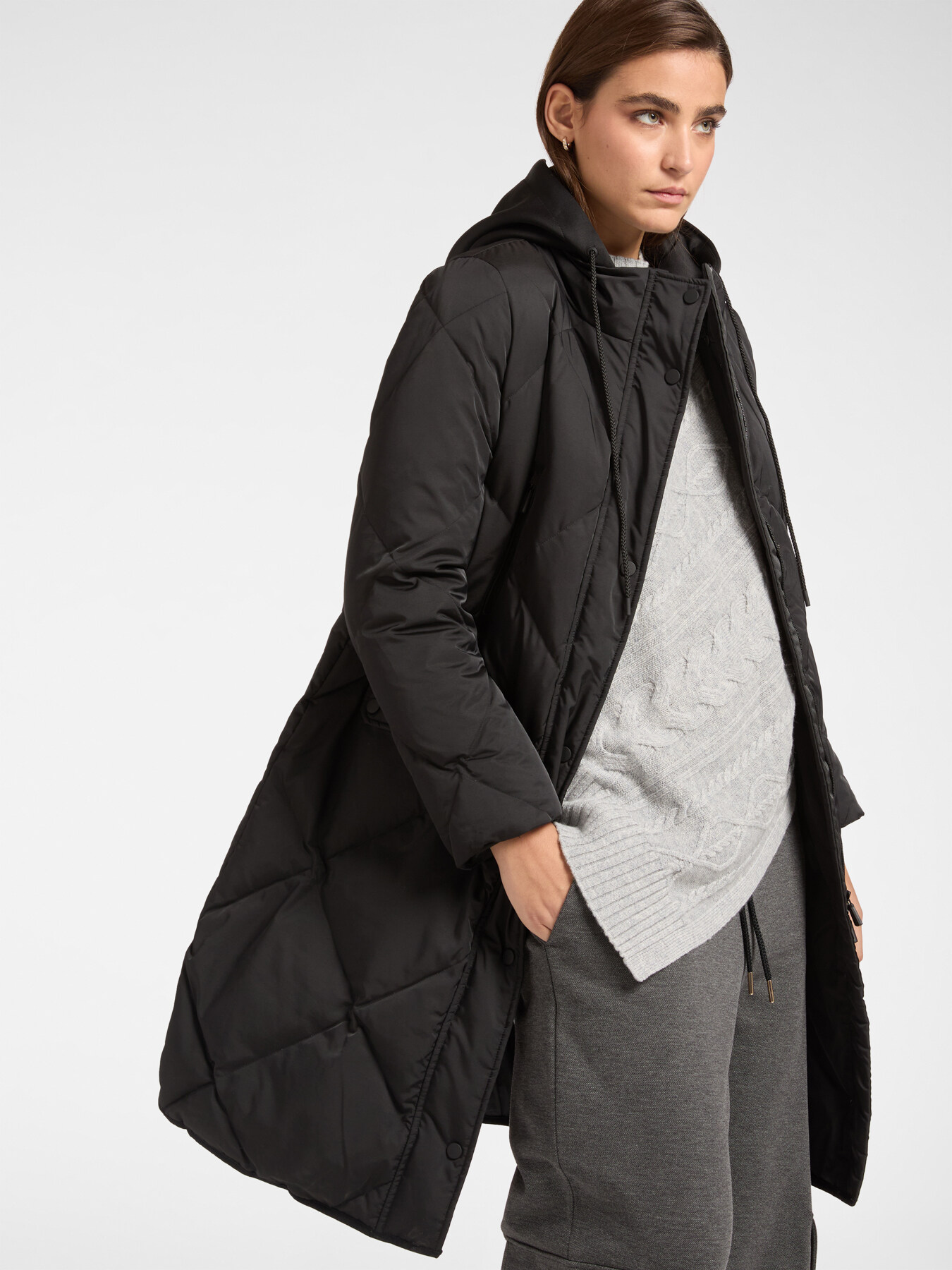 Doudoune en nylon mat image number 2