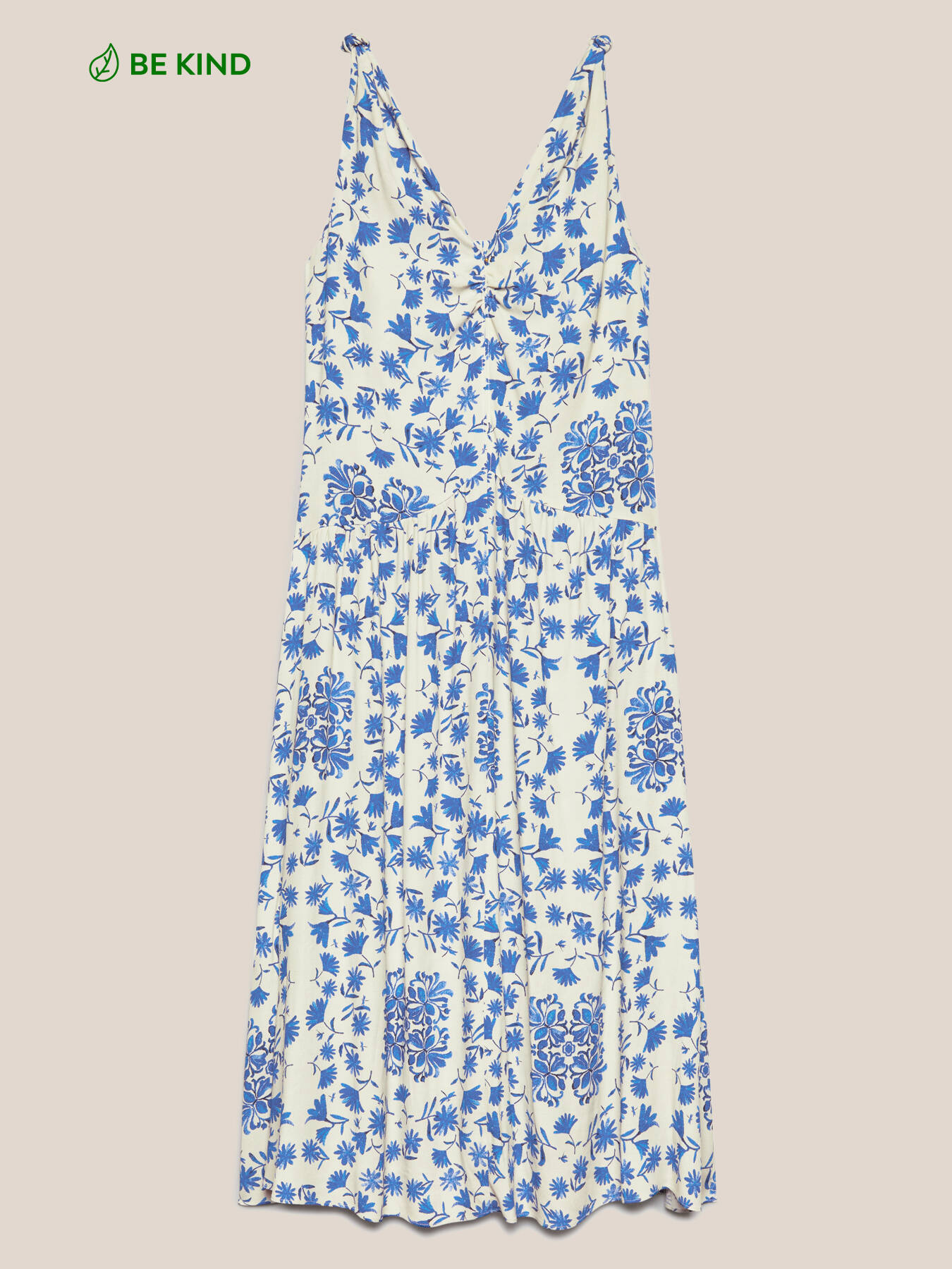 Printed ECOVERO&trade; viscose dress image number 4