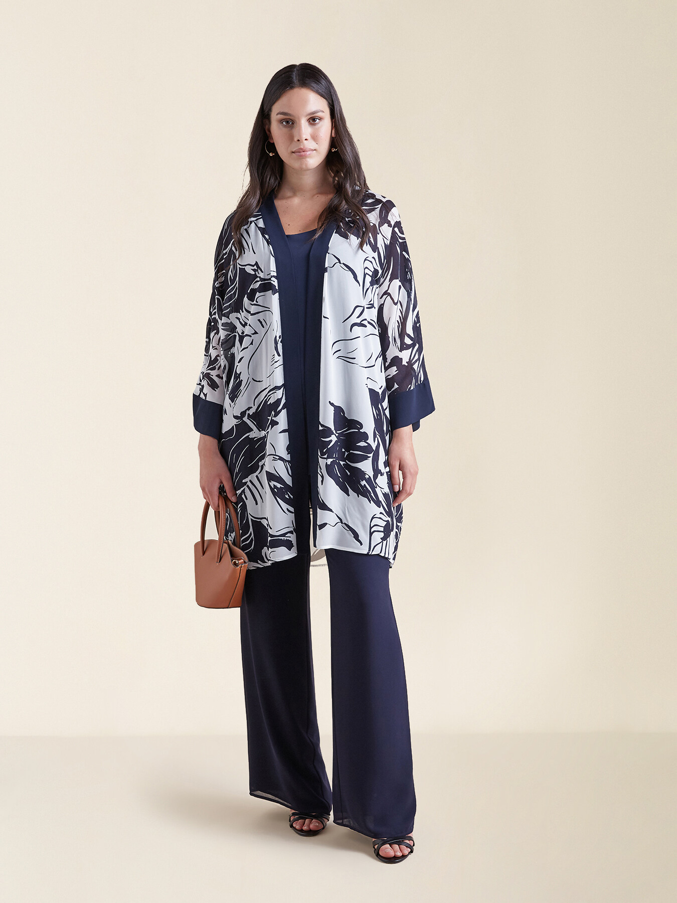 Elegant printed tunic