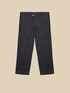 CROPPED-HOSE AUS DENIM image number 4