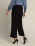Pantaloni cropped in cady image number 1