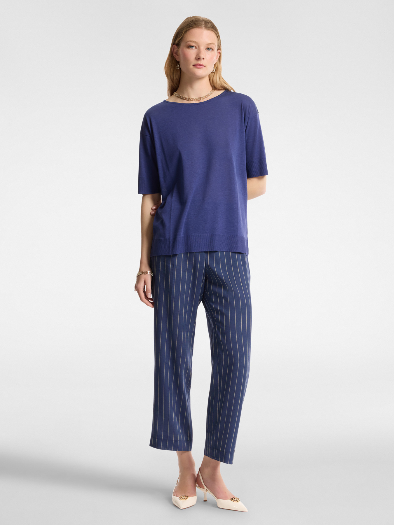 T-shirt in jersey tricot image number 2