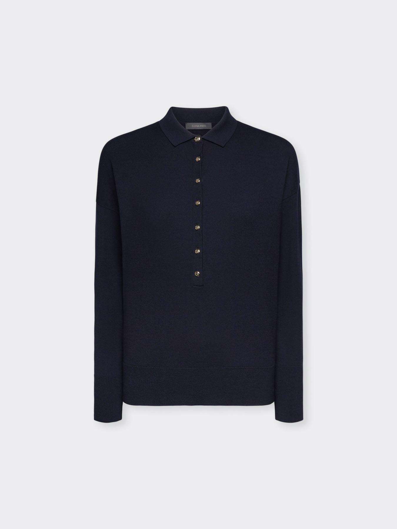 Top with collar and buttons image number 4