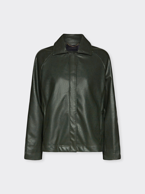 Coated fabric jacket