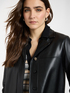 Veste boxy en tissu enduit image number 3