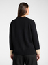 Maglia in pura lana con bordi a contrasto image number 1