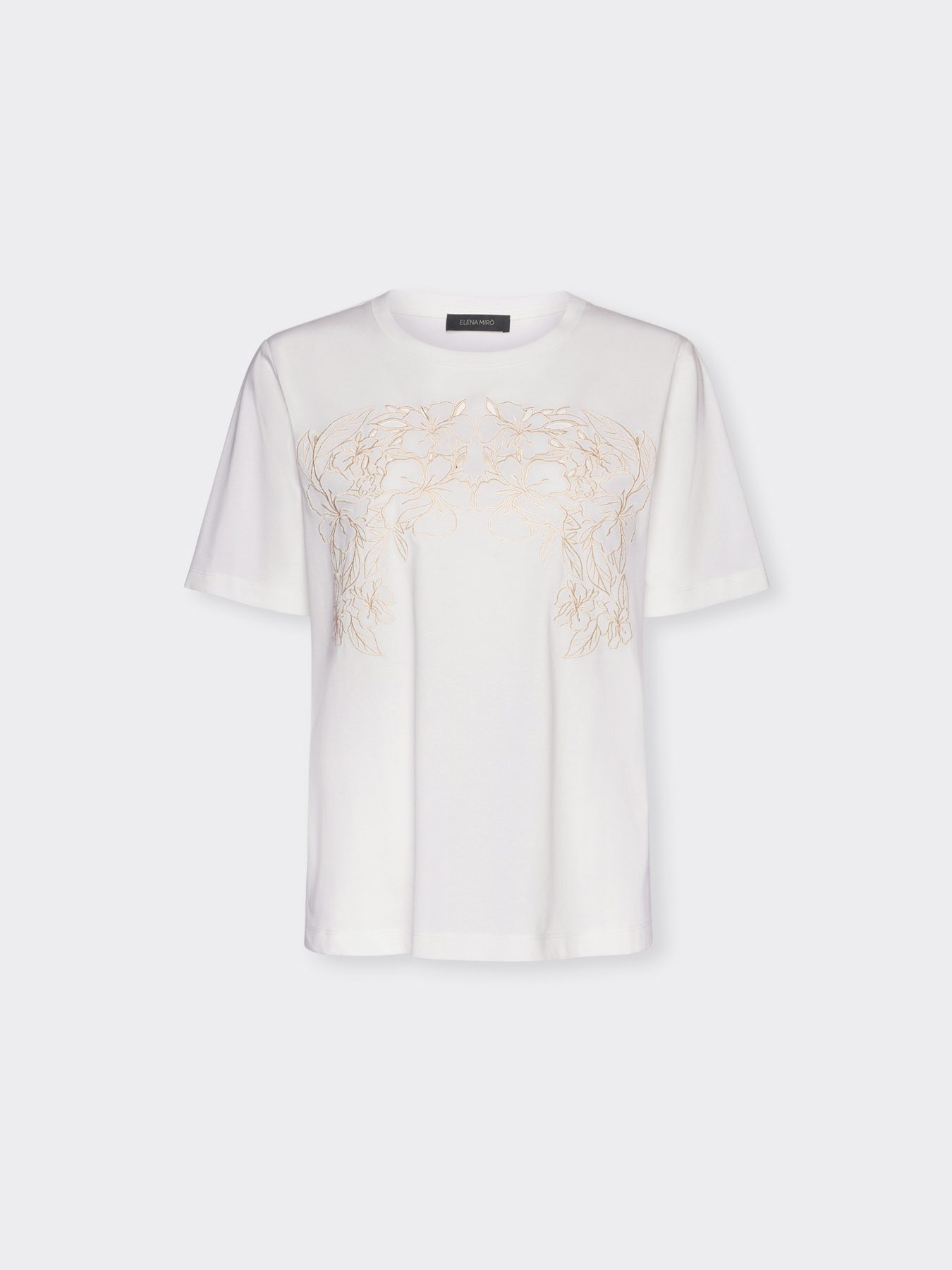 T-shirt &mu;&epsilon; floral &kappa;έ&nu;&tau;&eta;&mu;&alpha; image number 4