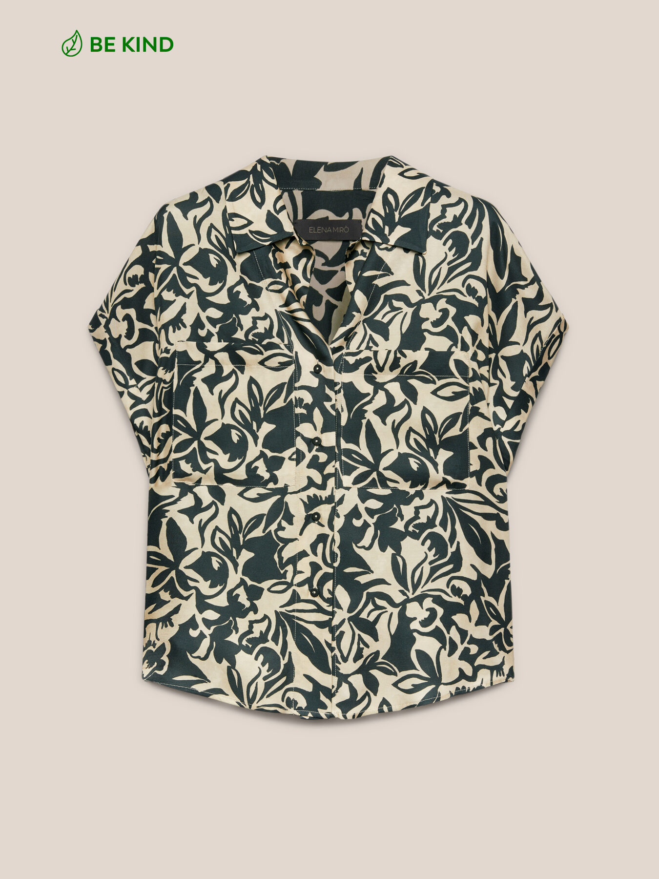 Visose Shirt Ecovero &trade; gedruckt image number 4