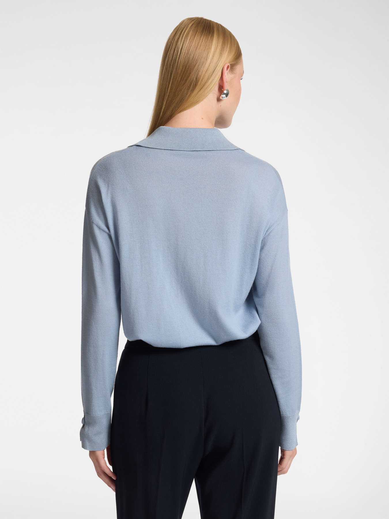 Polo en pure laine image number 1