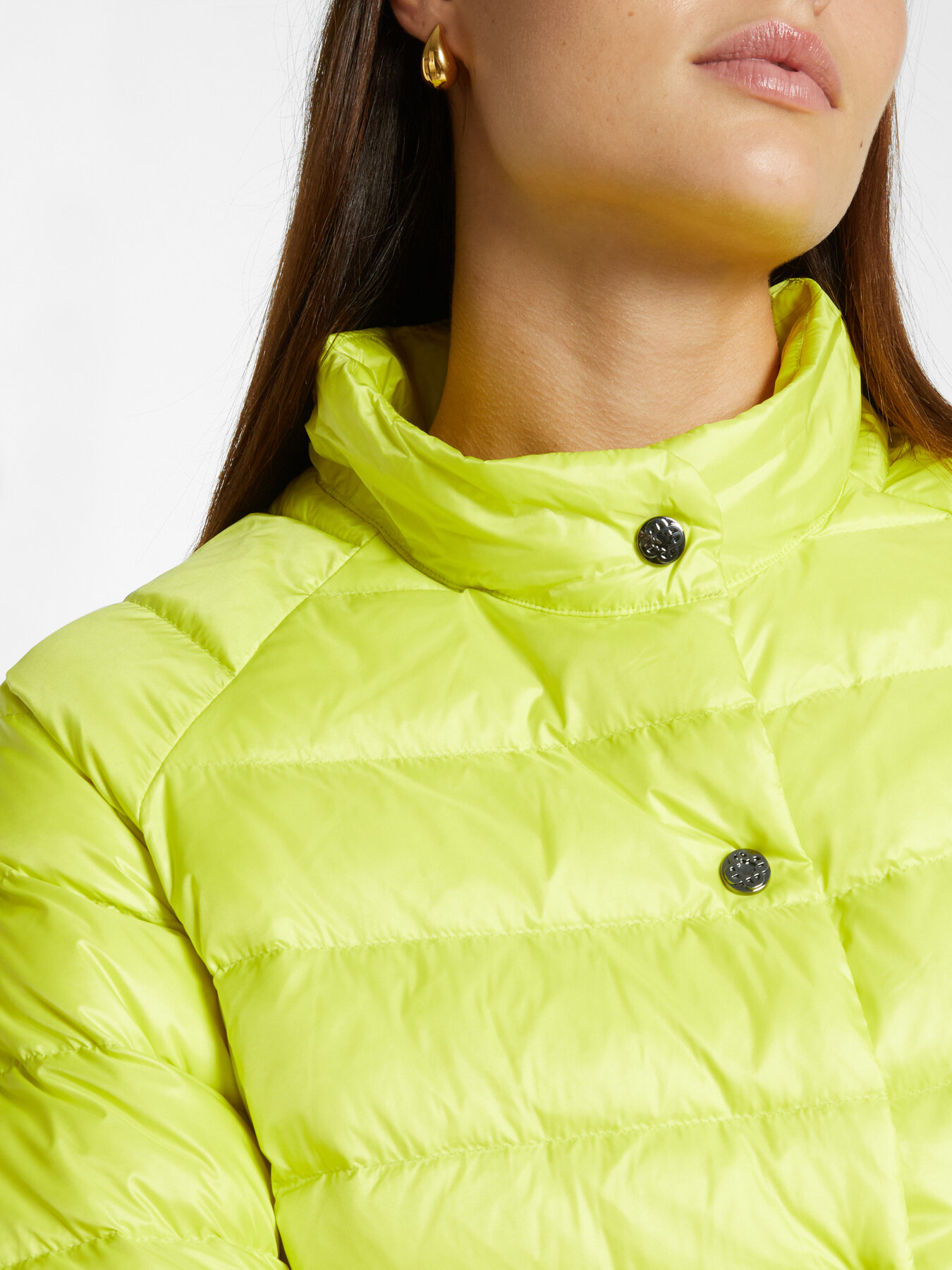 Quilted down jacket in recycled nylon image number 3