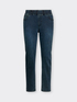 Skinny Jeans aus Denim mit Washed-Waschung image number 4