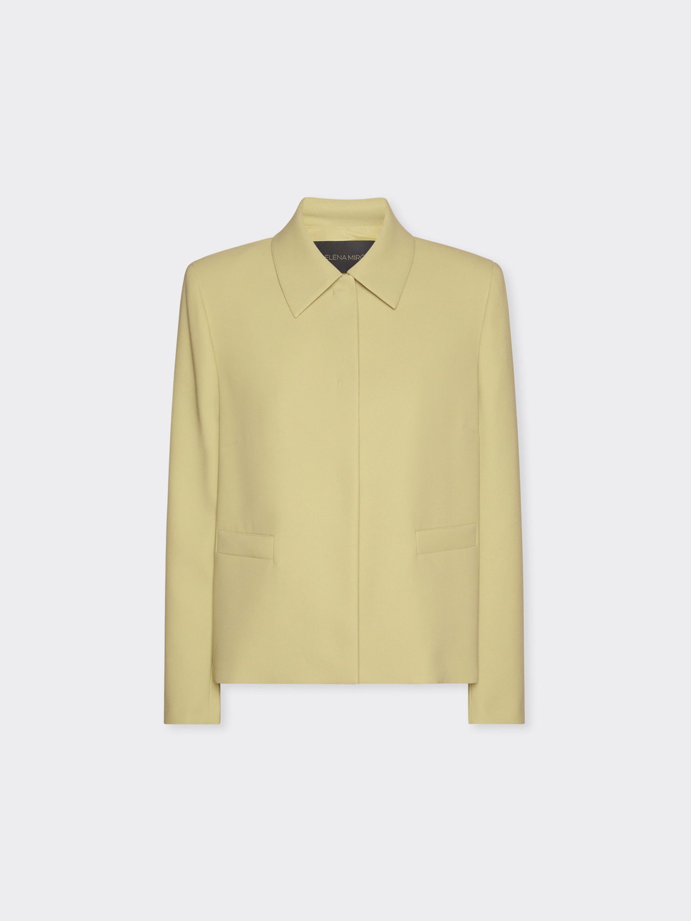 Cr&ecirc;pe fabric jacket image number 4