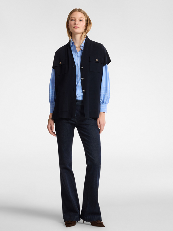 Tailored flare jeans