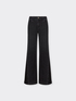 Flare jeans with side inserts image number 4