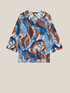 Bluse aus bedruckter Viskose image number 4