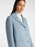 Tailored coat in double fabric image number 3