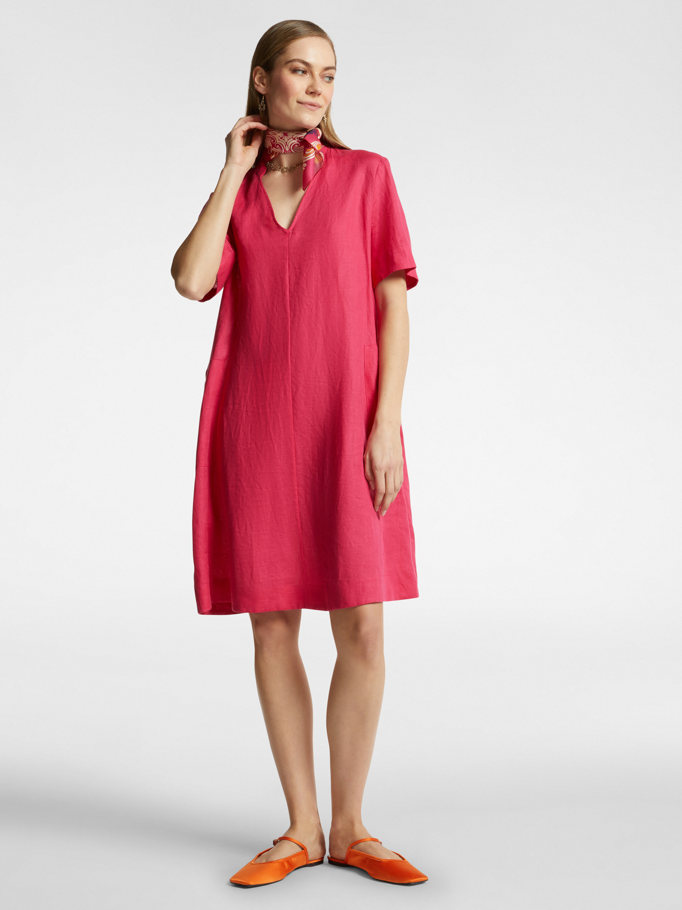 Vestido de lino image number 0