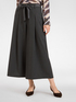 Wide trousers with belt image number 2