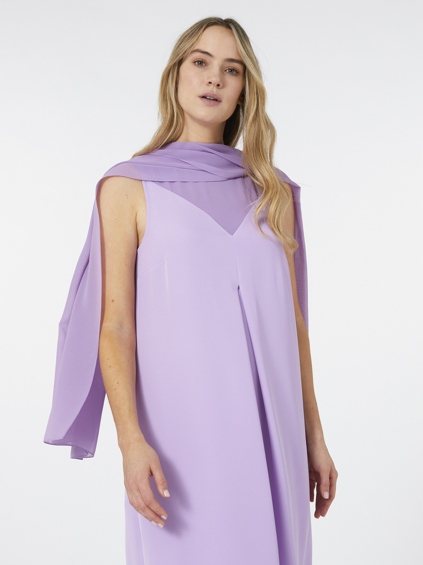 Abito elegante con stola image number 1