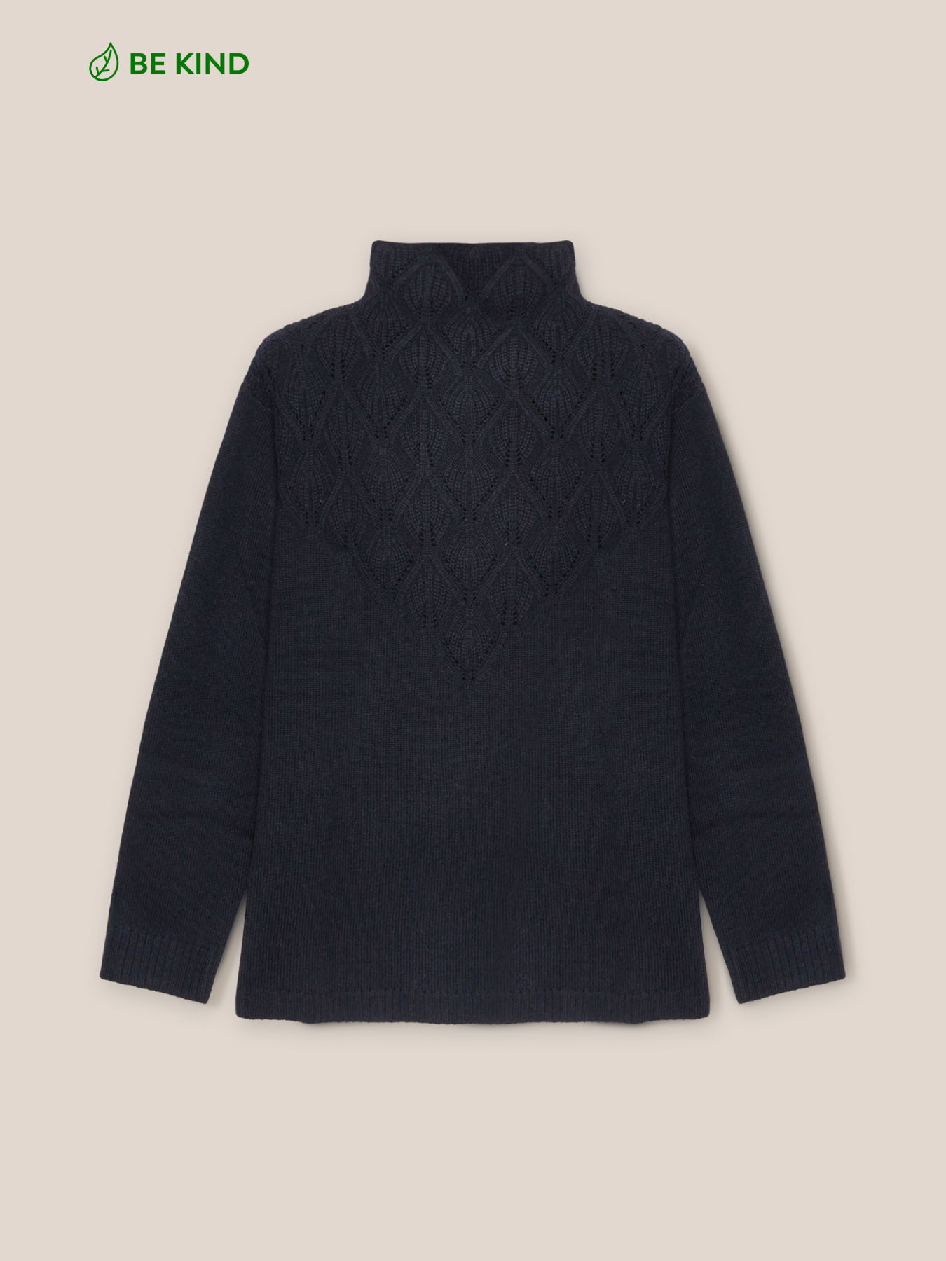 Jersey de lana de cuello alto image number 5