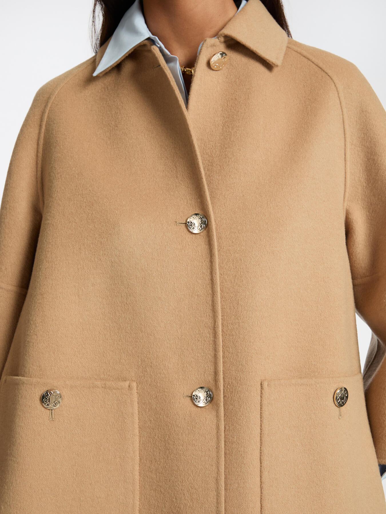 Caban en tissu double image number 4