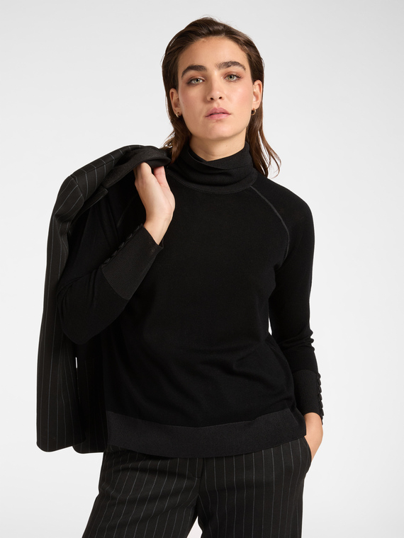 Weicher Rollkragenpullover