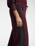 Palazzo knit trousers with drawstring image number 3
