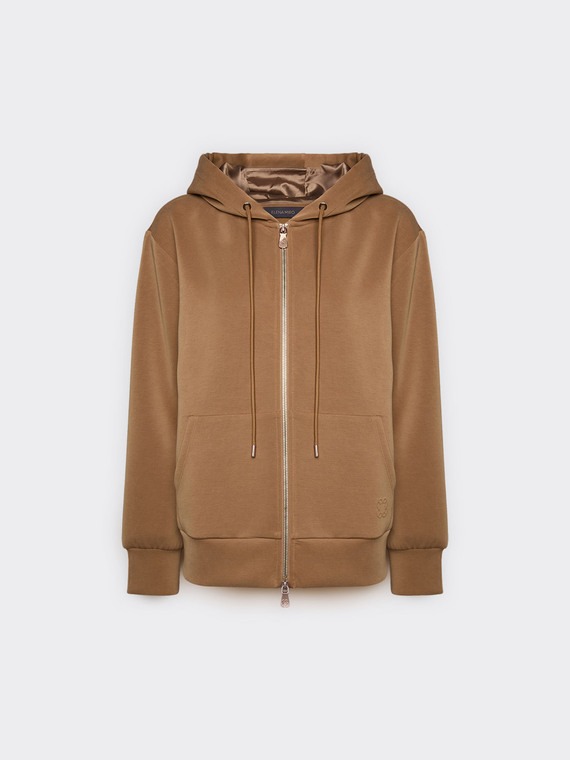 Sweat-shirt en tissu scuba