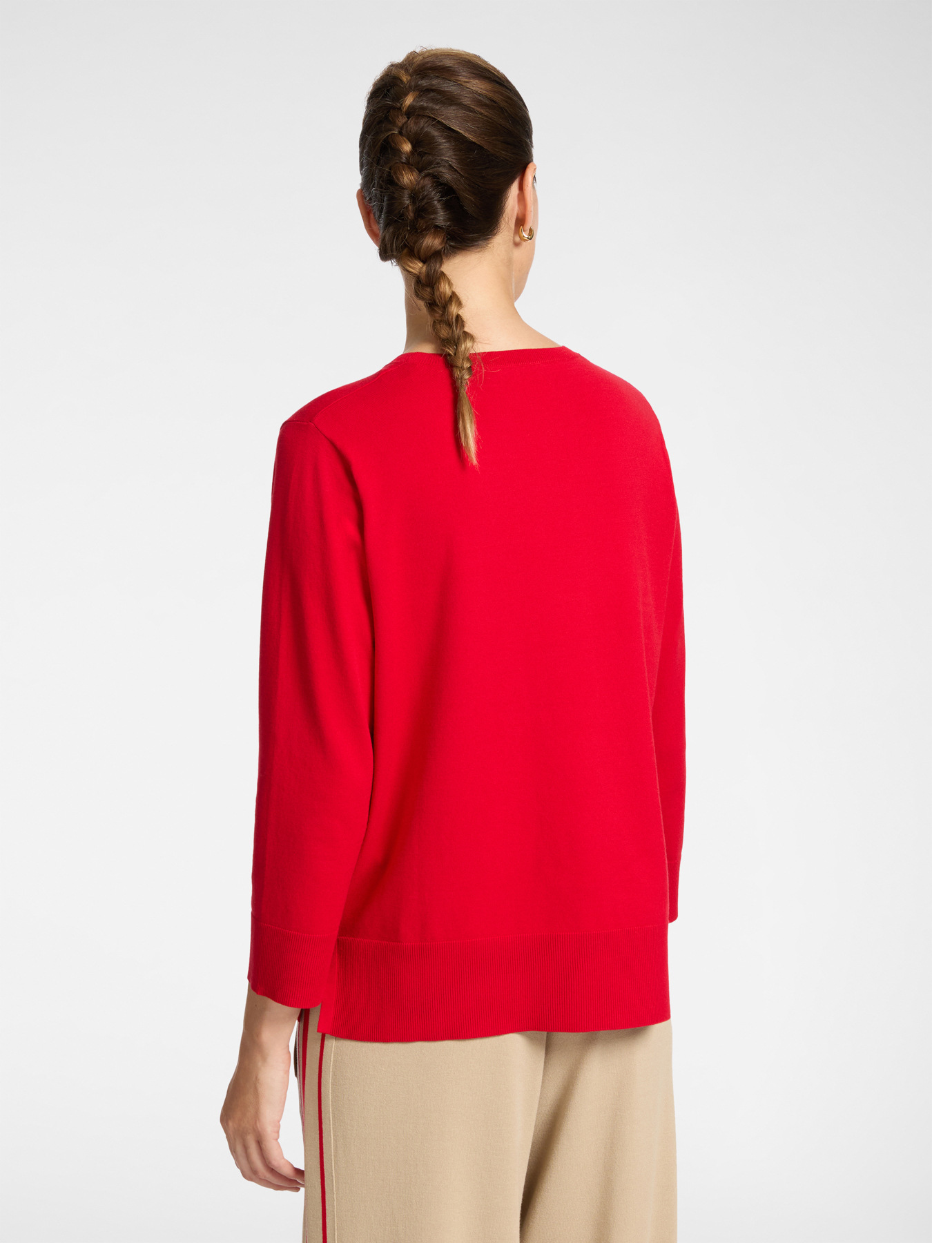 Suéter esportivo de gola redonda image number 1