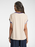 T-shirt em dois tecidos com estampa image number 1
