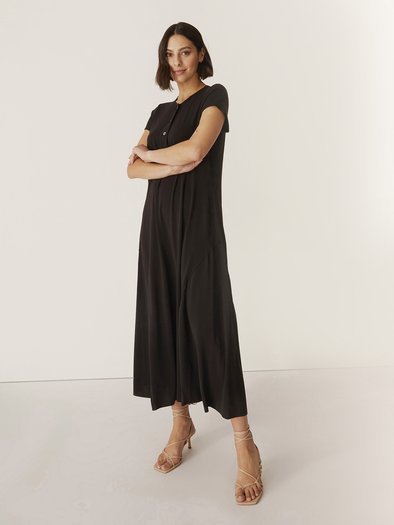 Robe longue en jersey fluide FR