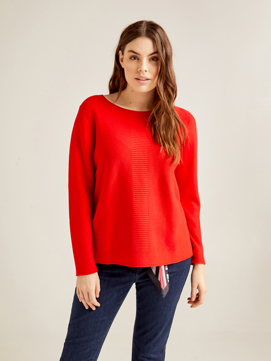 Elenamiro: Maglia con lavorazioni Rosso_1