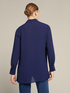 Blouse with collar and side buttons image number 1