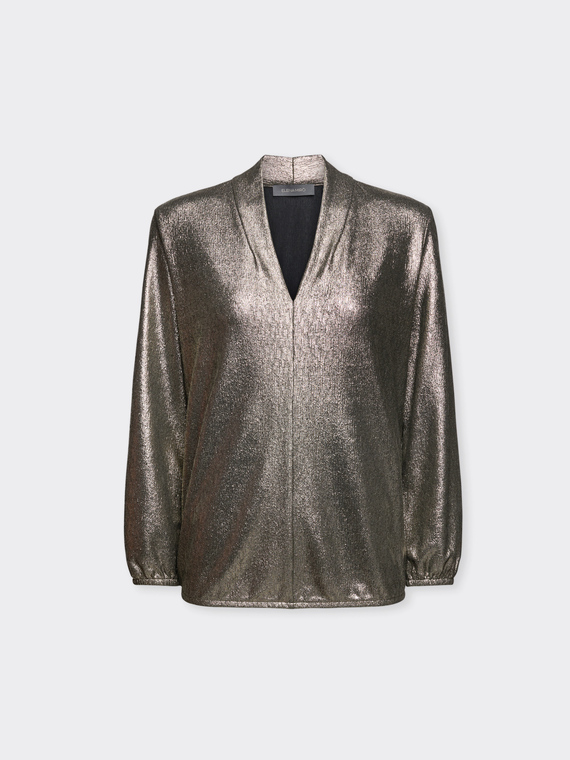 T-shirt en jersey lurex