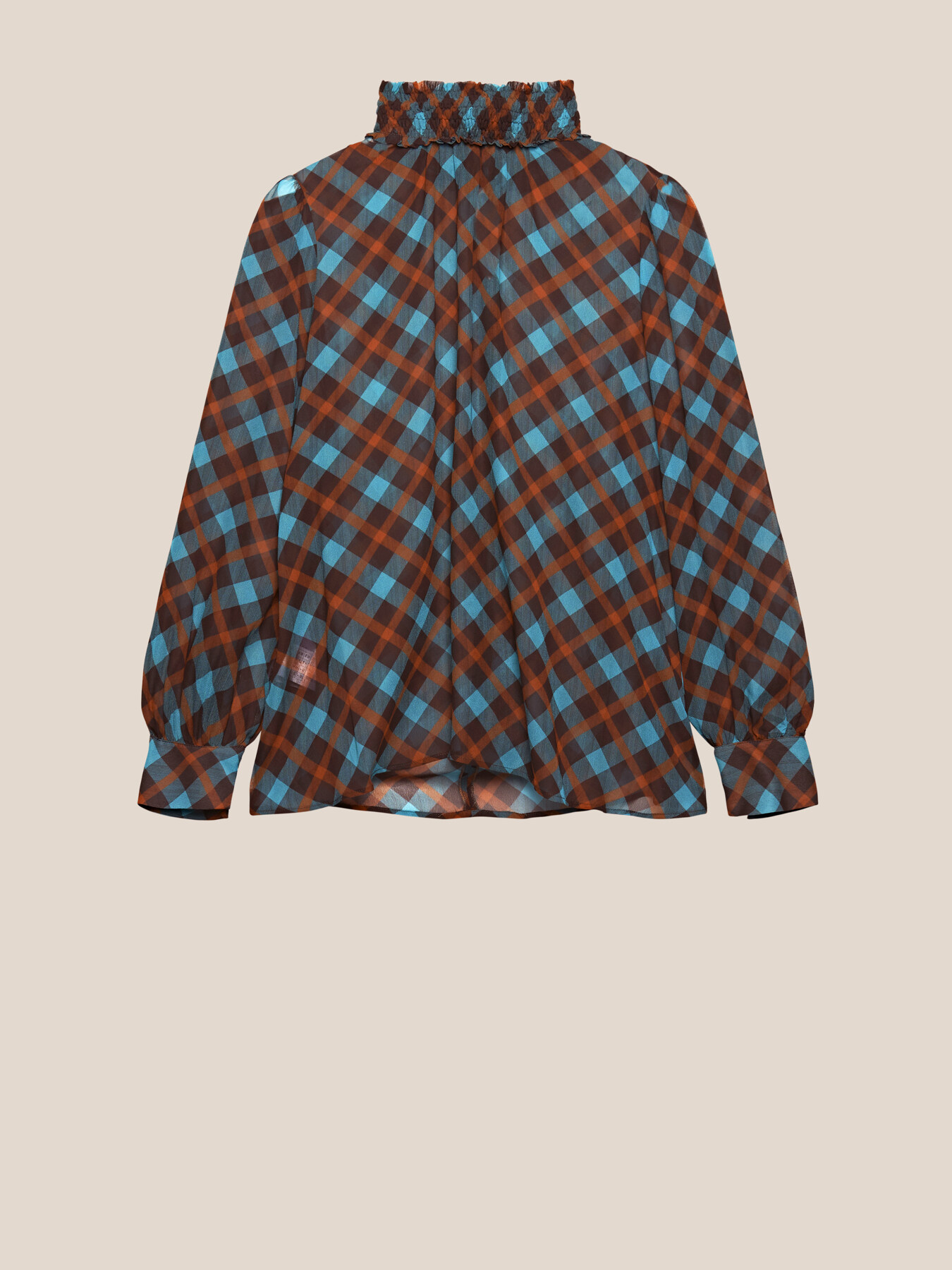 Printed georgette blouse