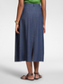 A-line midi skirt in Chambray image number 1
