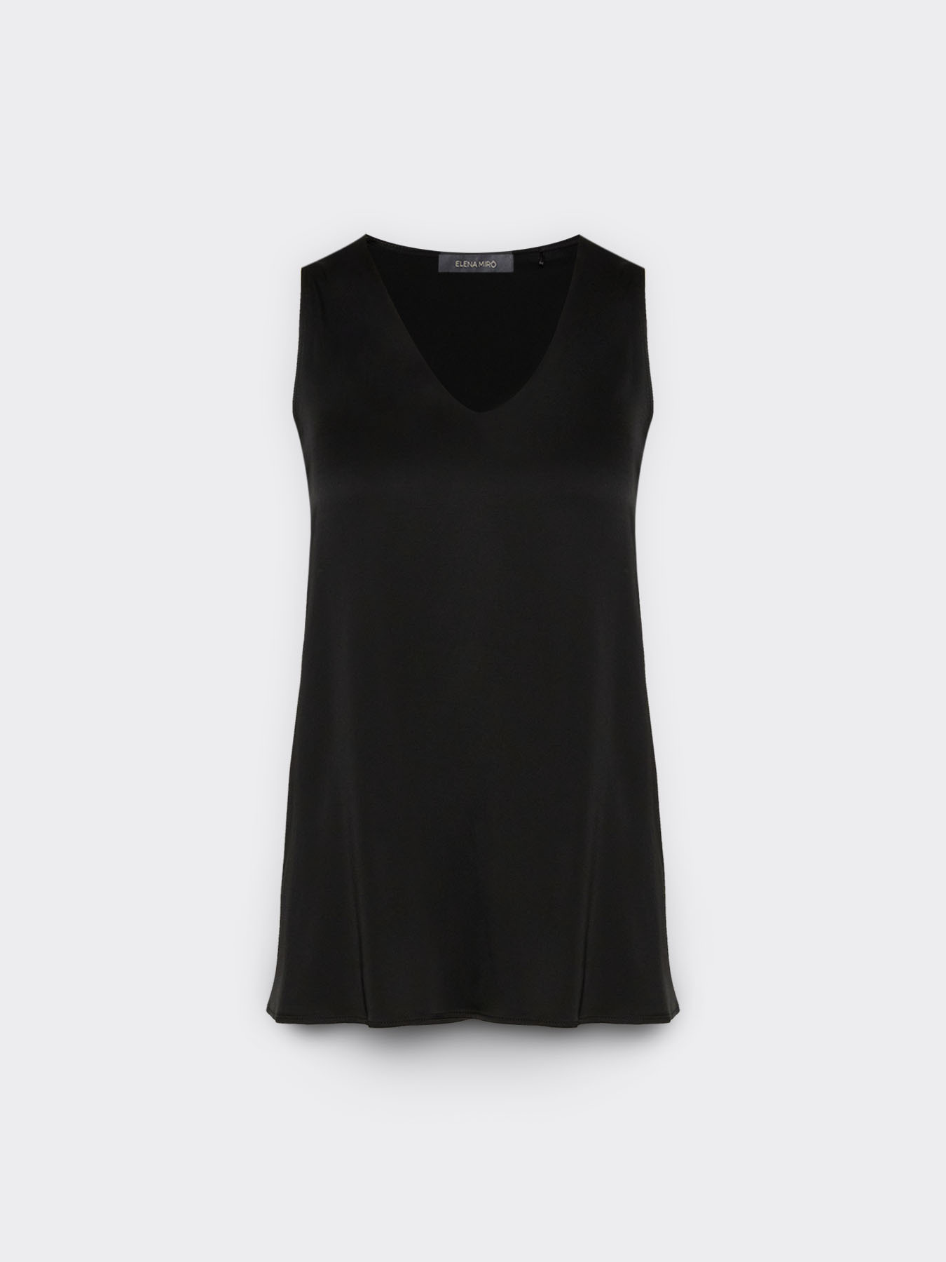 Viscose satin top image number 4