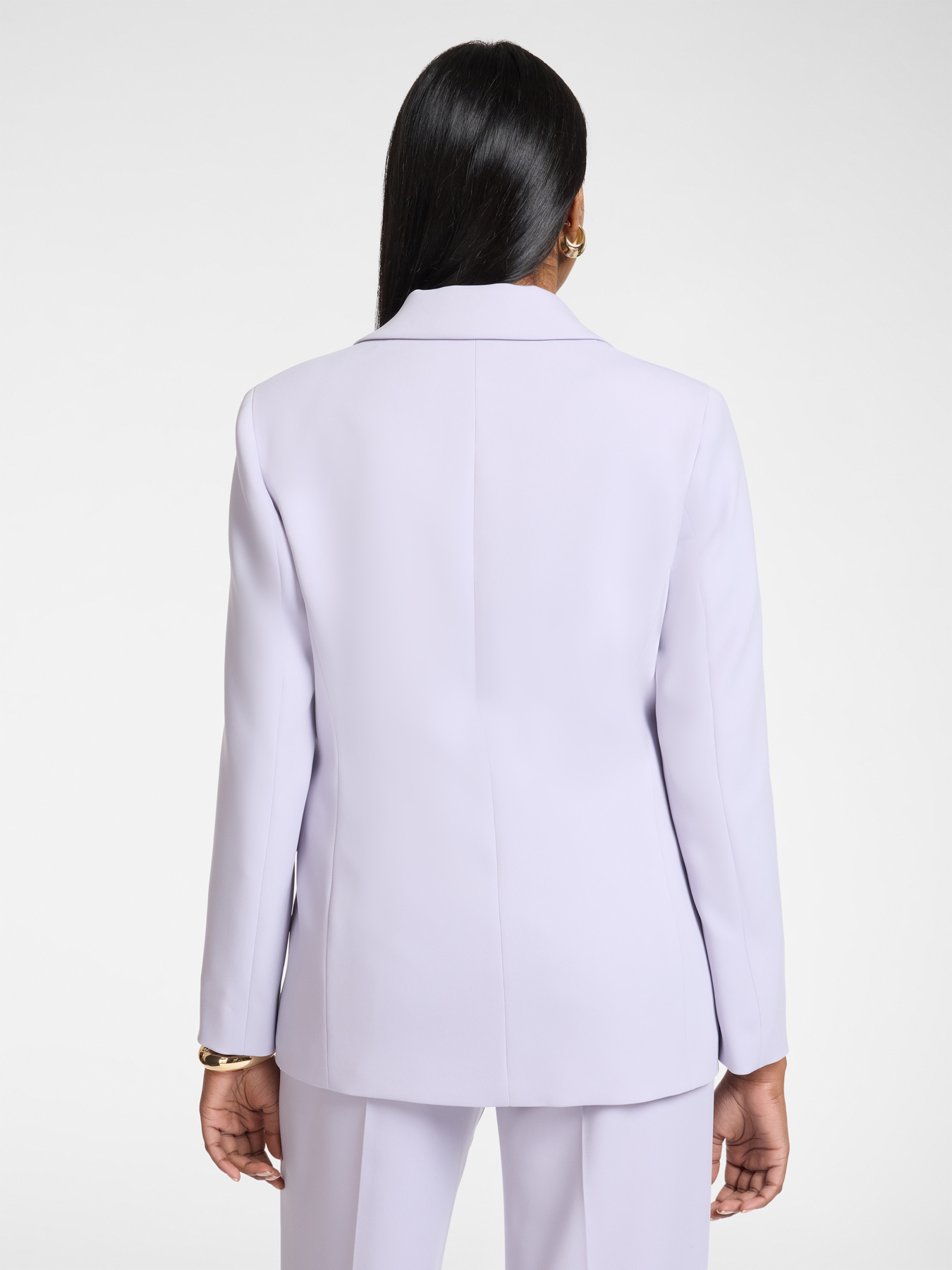 Blazer estructurado en cady image number 1