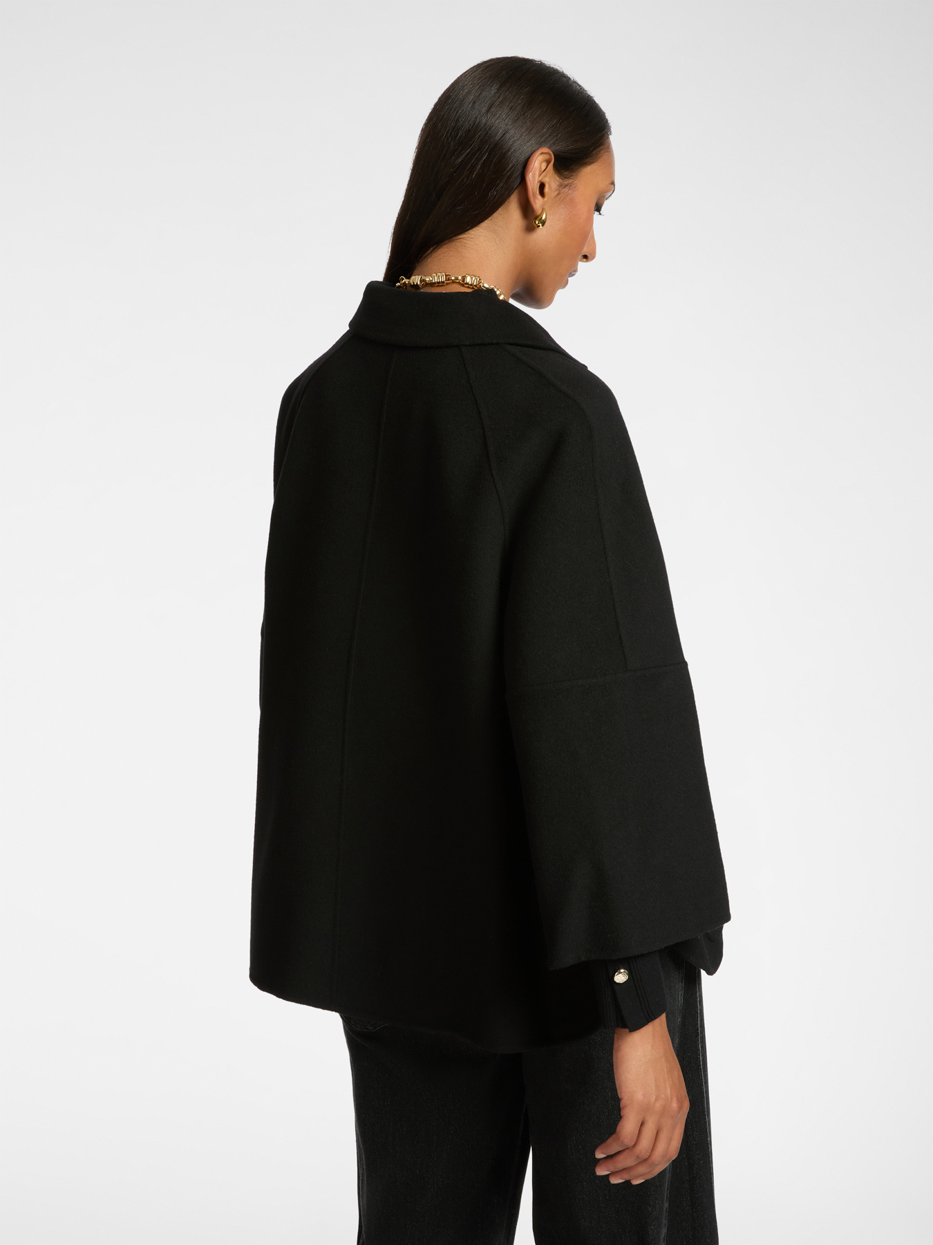 Double-fabric coat image number 1