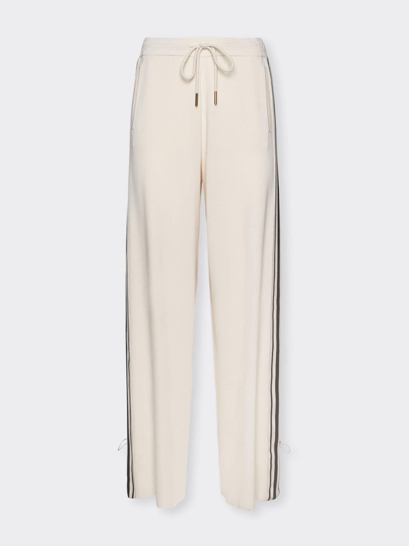 Wide-leg knit trousers image number 4