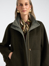 Mixed wool high neck coat image number 3