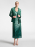 Full sequined blazer image number 2