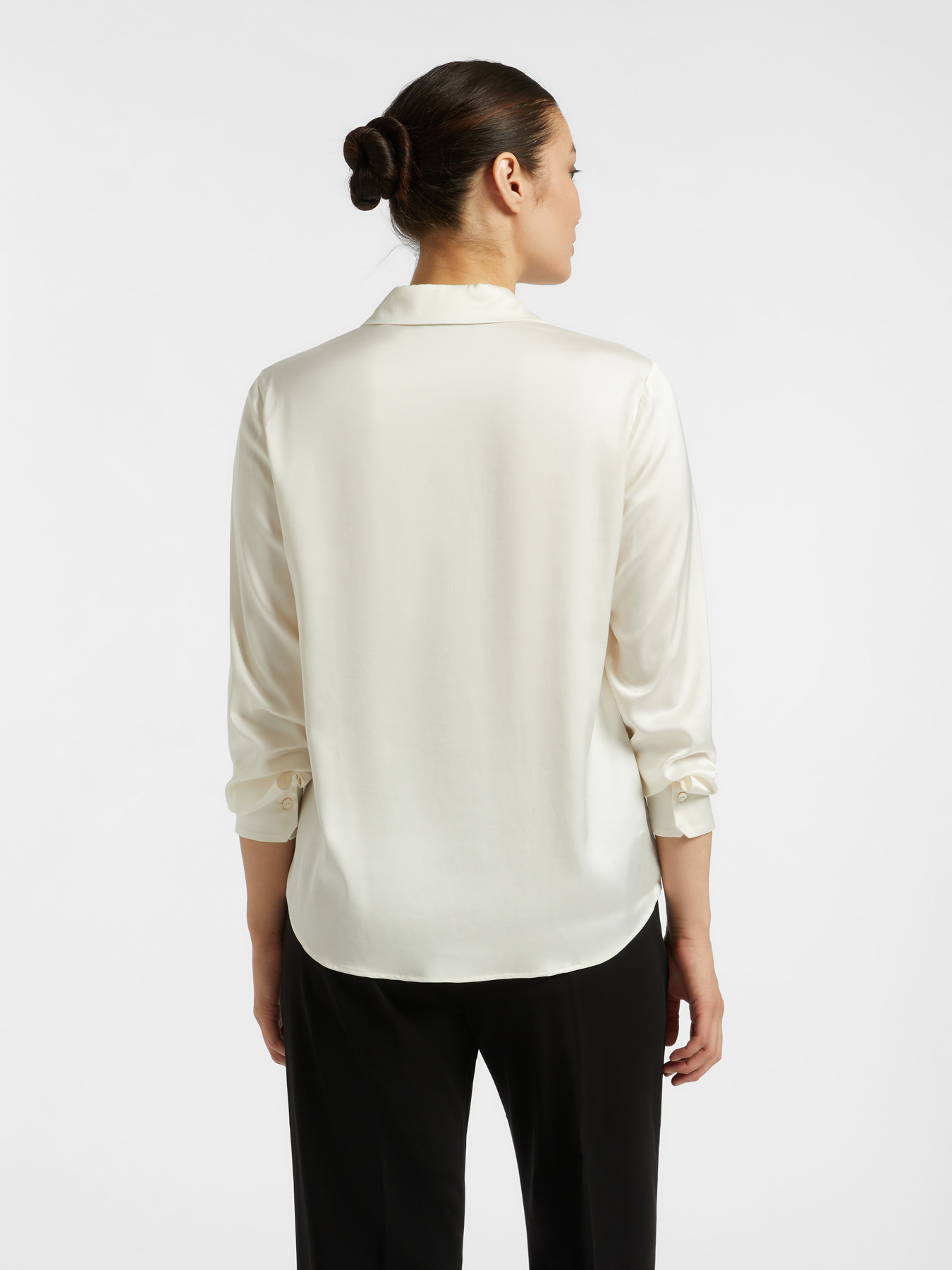 Satin shirt image number 1