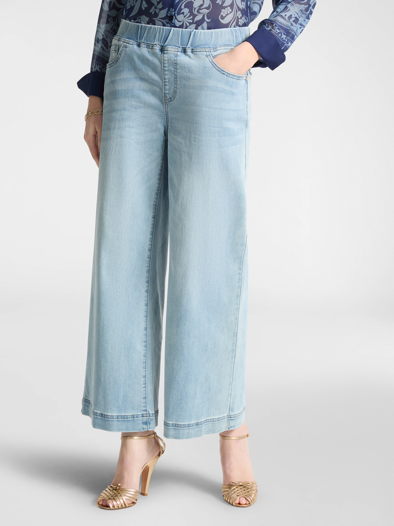 Jeans 5 tasche mariniere, "Mary" image number 2