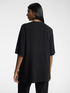 Oversized V-neck T-shirt image number 1