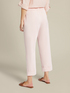 Cropped trousers in sustainable cotton image number 1