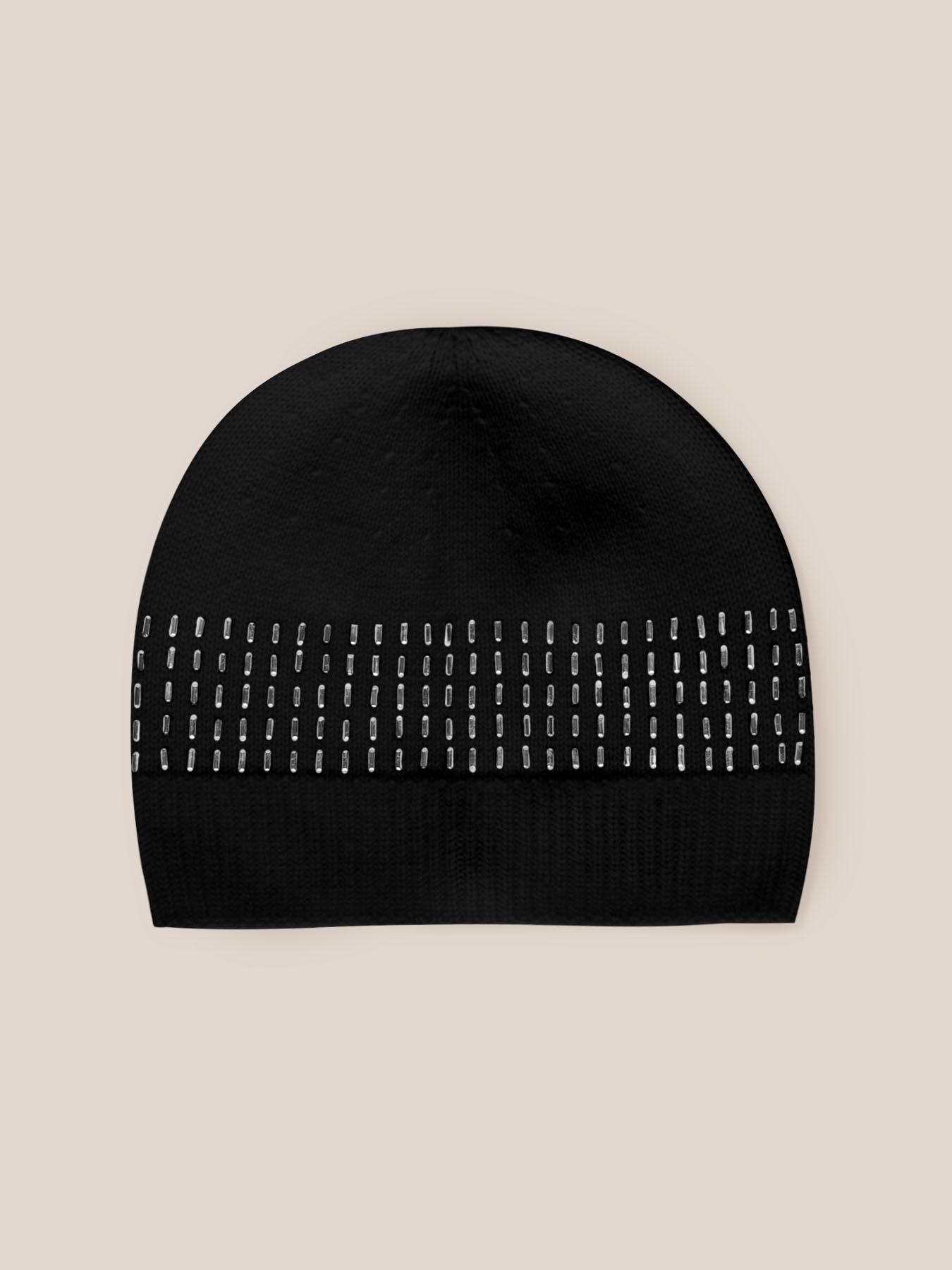 Strickm&uuml;tze aus Wolle mit Hotfix image number 0