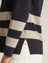 Sweater with stripes at the hem image number 3